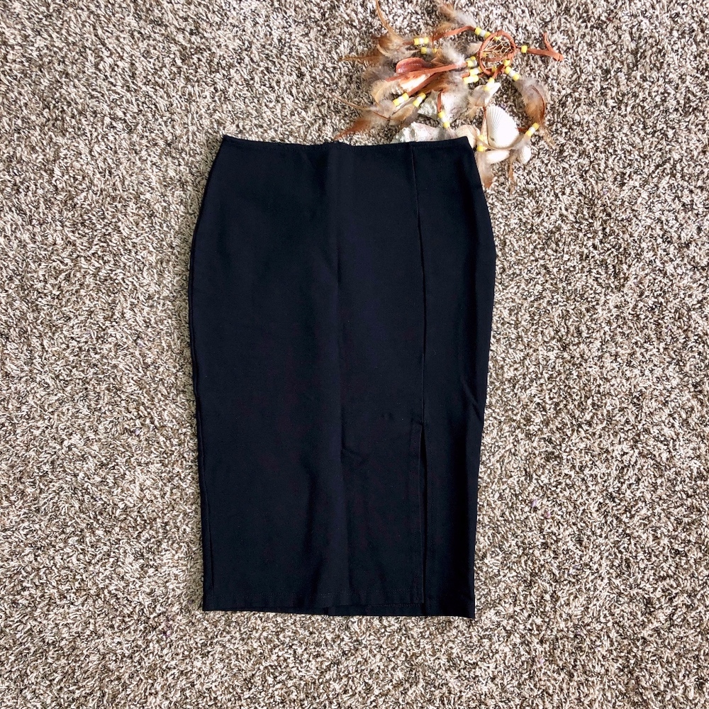 Black skirt